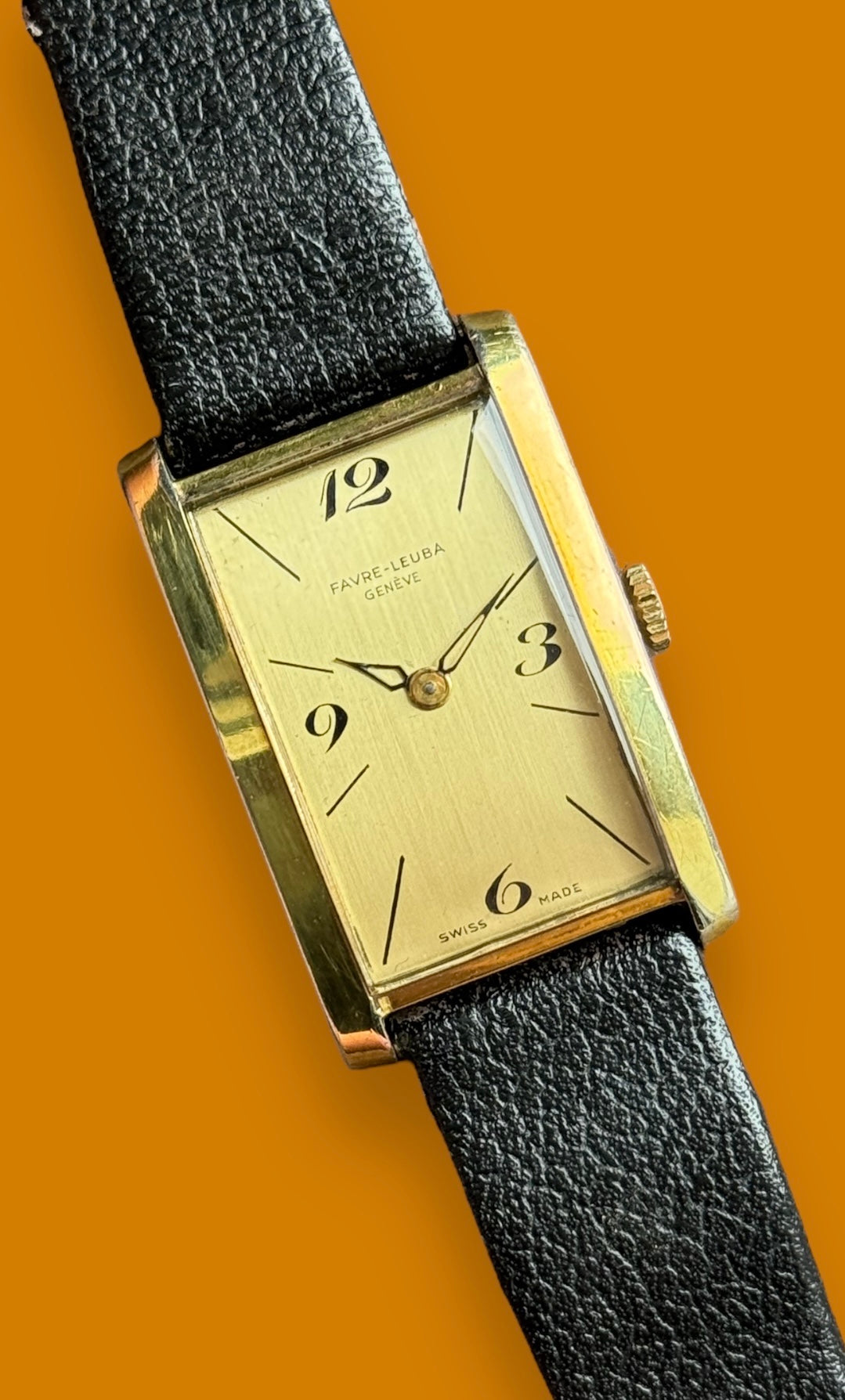 Favre Leuba Tank Cintrée