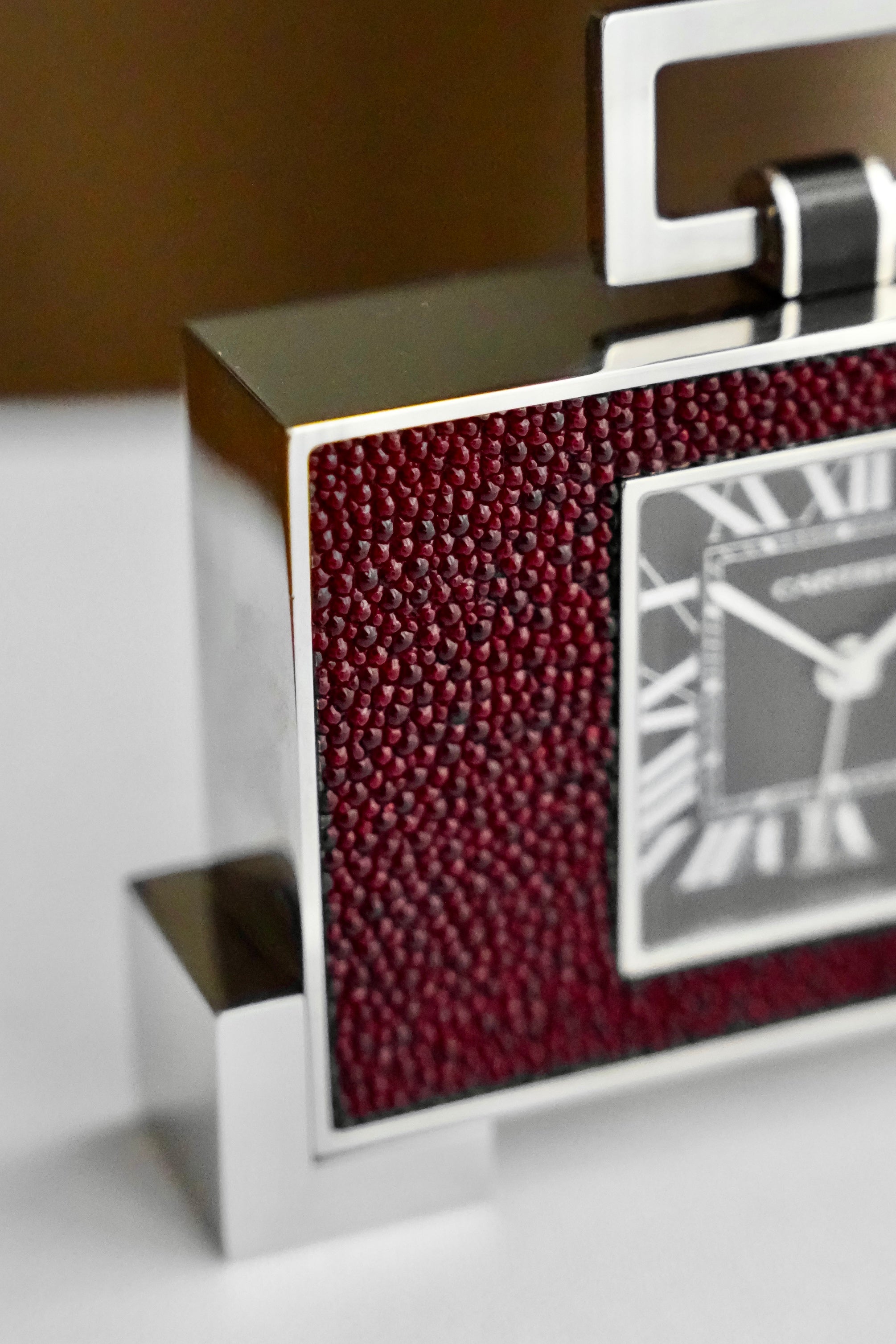 Cartier table clock