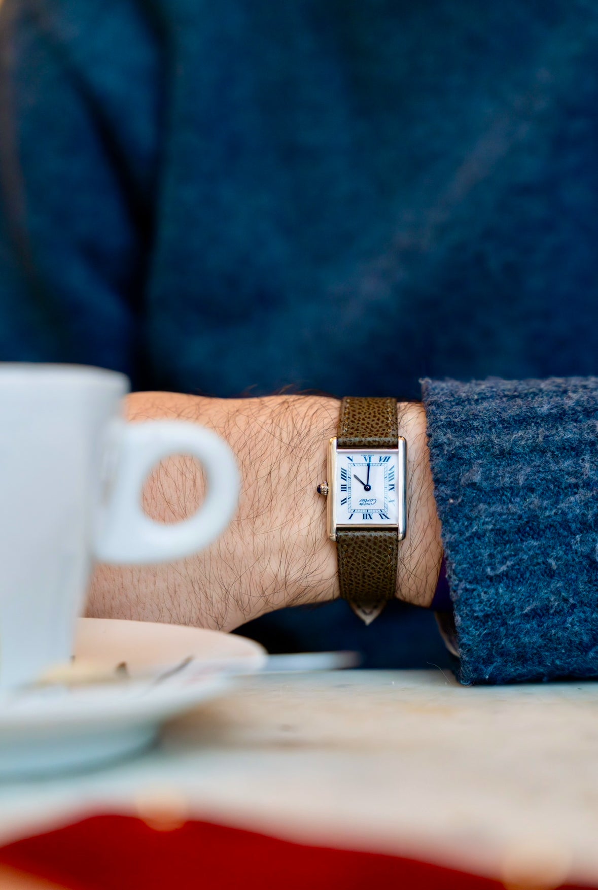 Cartier Must Tank Argent