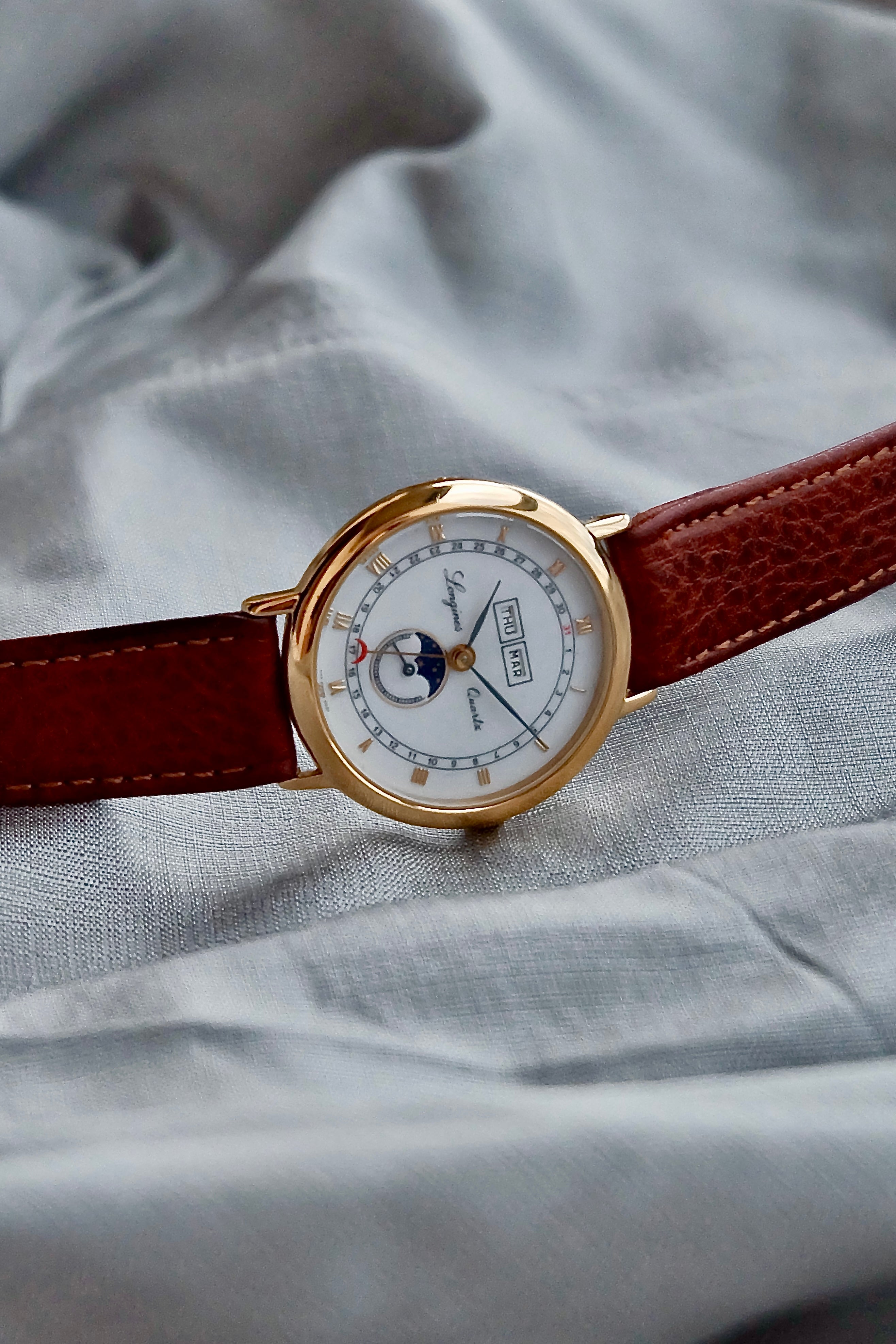 Longines Charleston Triple Date