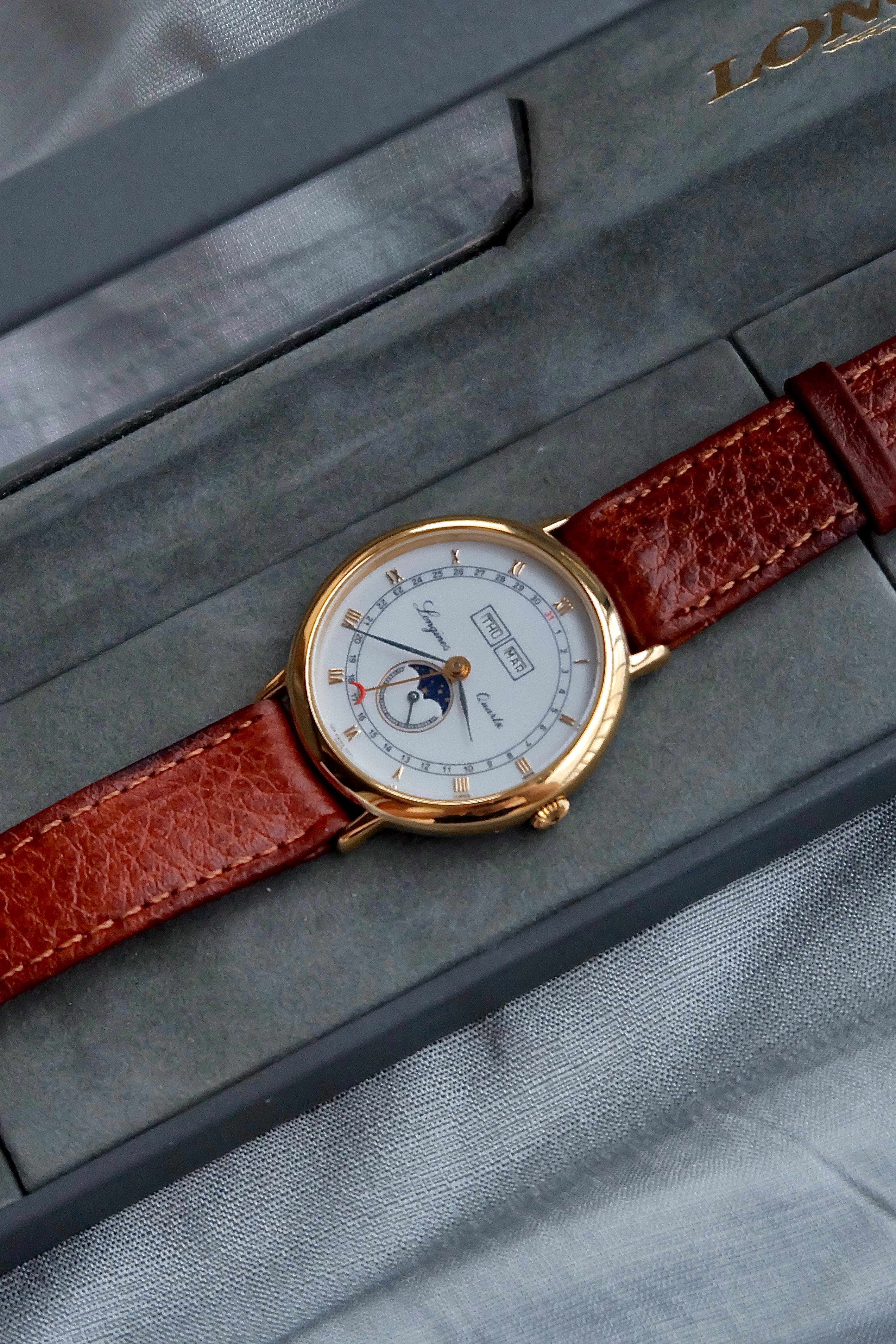 Longines Charleston Triple Date