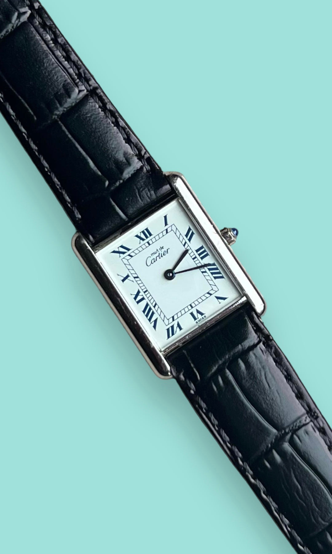 Cartier Must Tank Silver