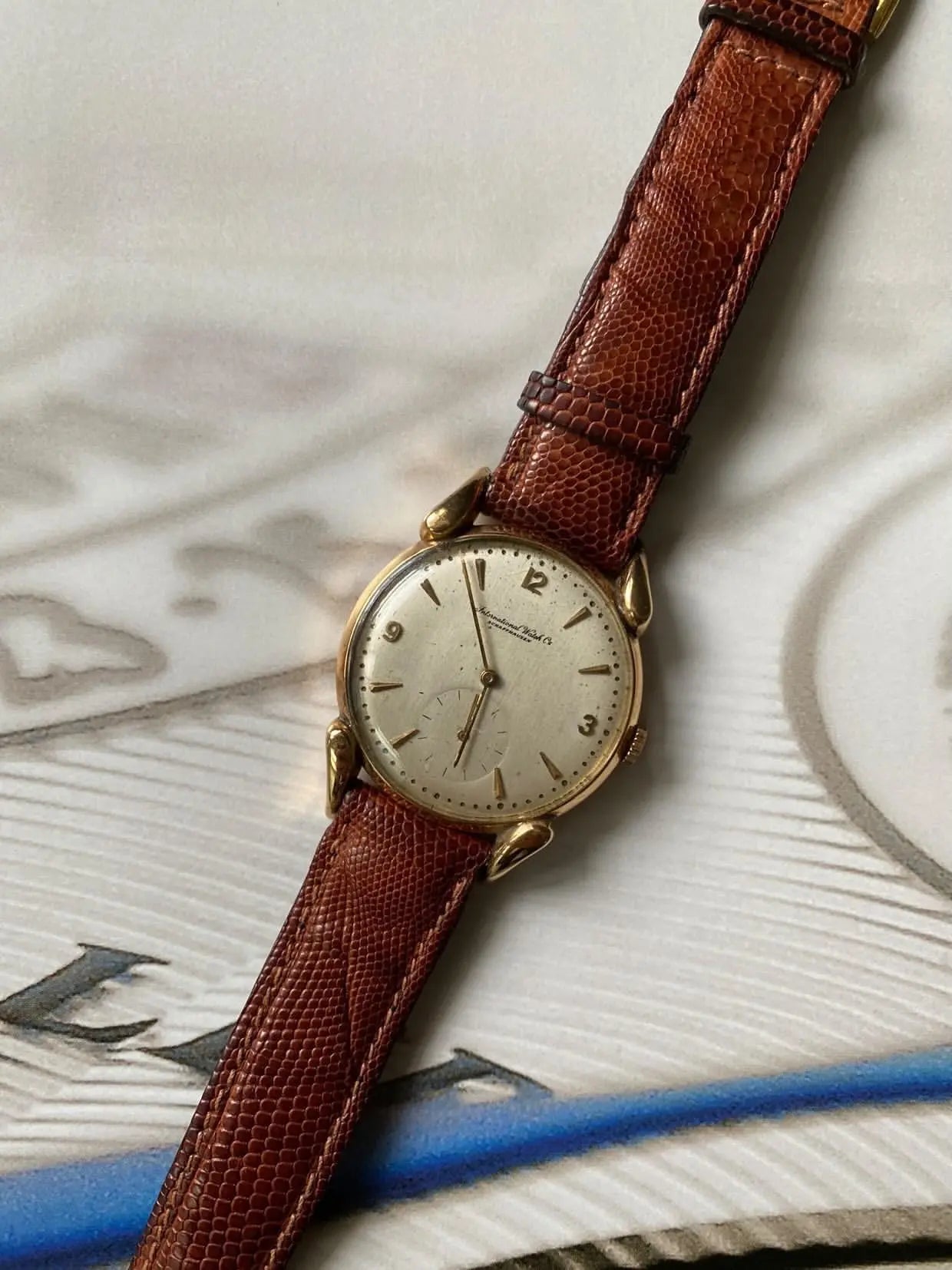 IWC Cornes de vache Seconde Vintage