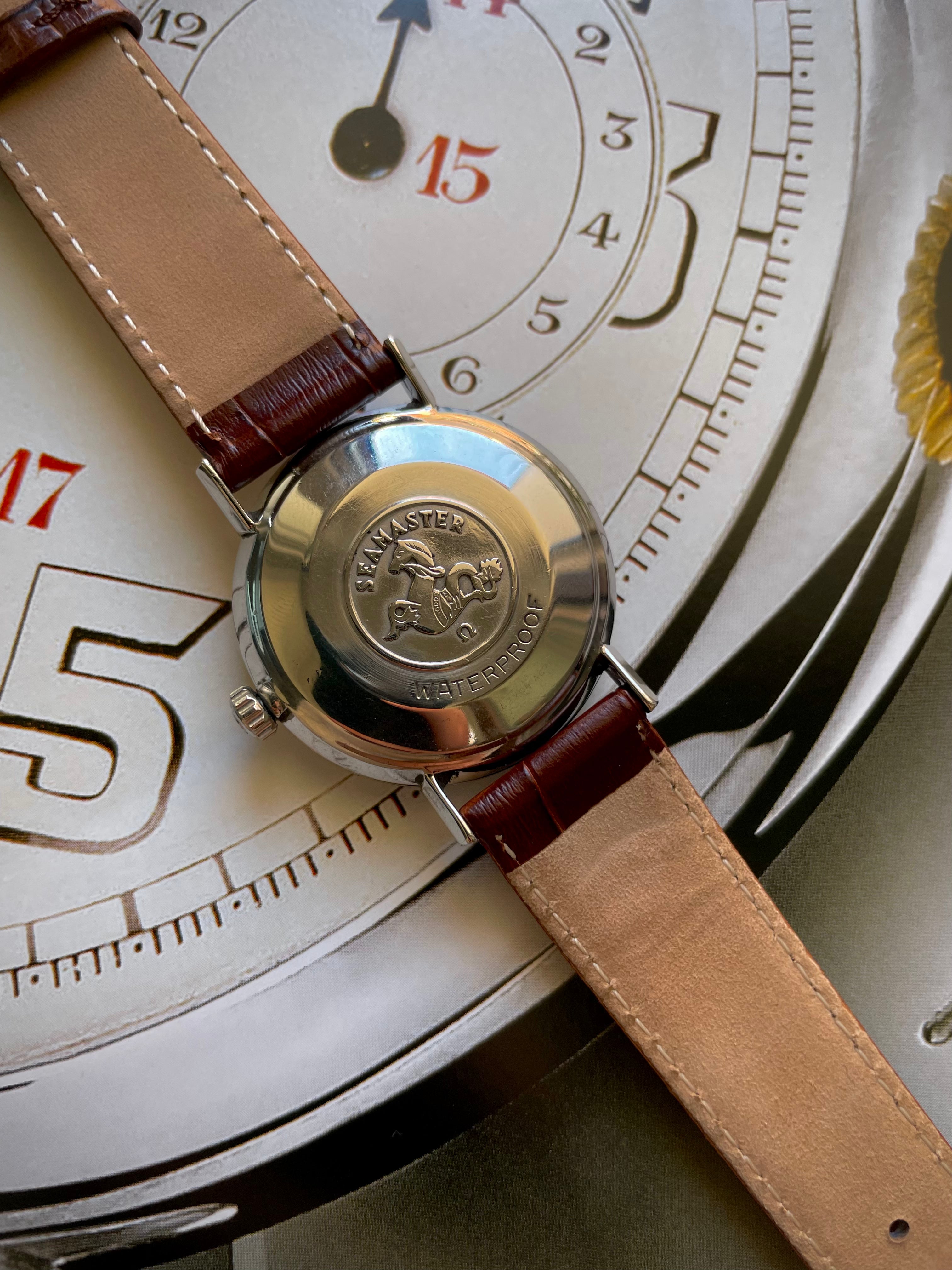 (SOLD OUT) Omega Seamaster acier Seconde Vintage