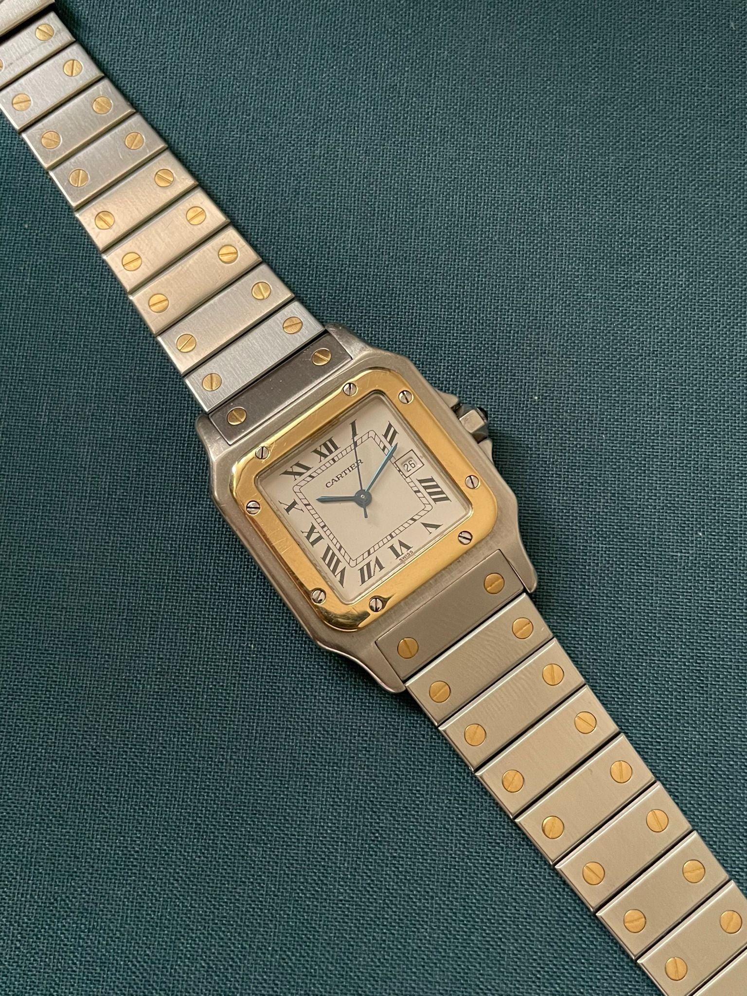 (SOLD OUT) Cartier Santos 2961 Seconde Vintage