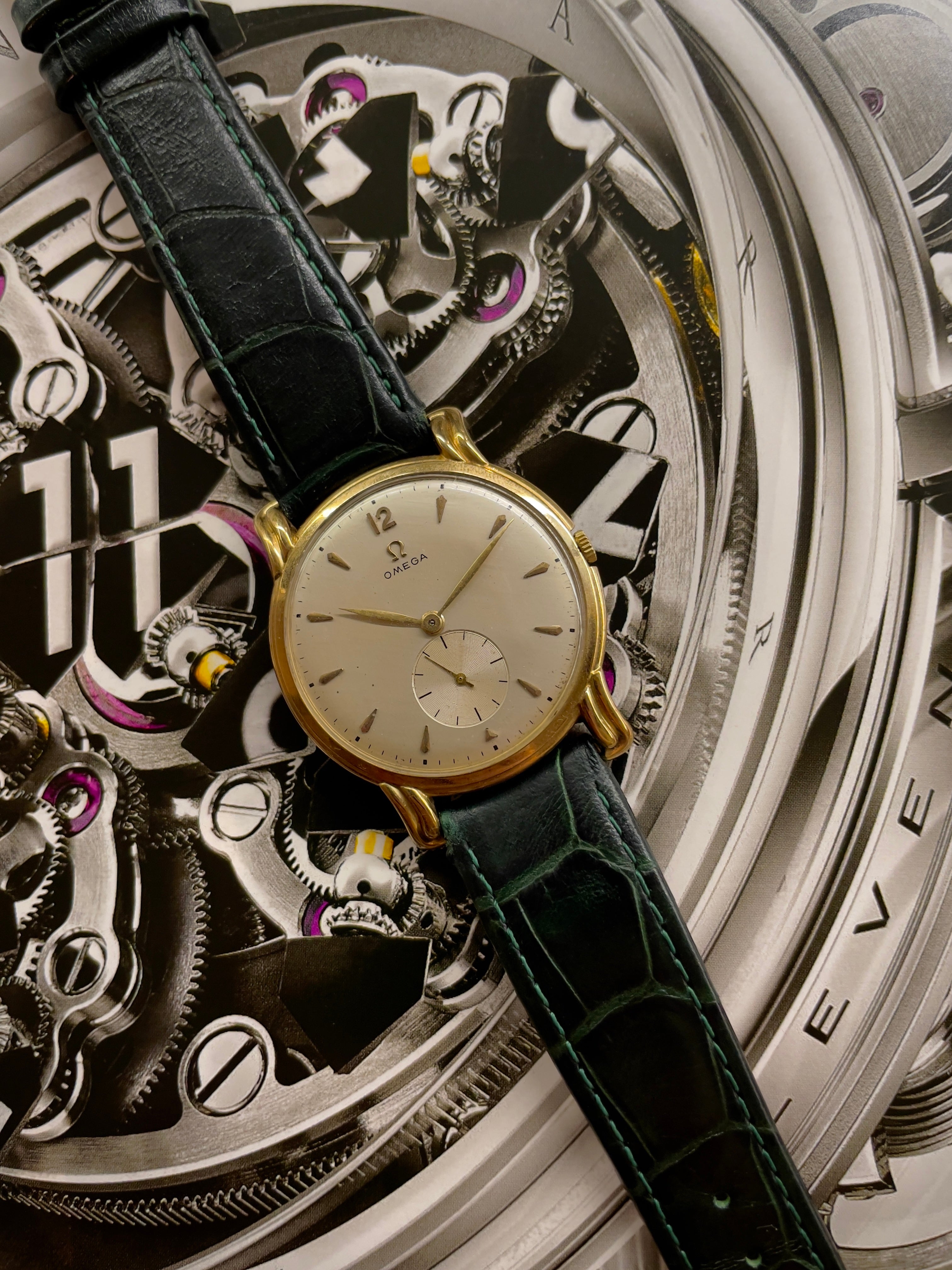 (SOLD OUT) Omega Vintage or 14K Seconde Vintage