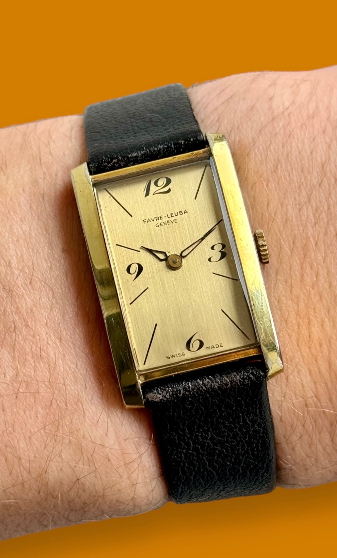 Favre Leuba Tank Cintrée