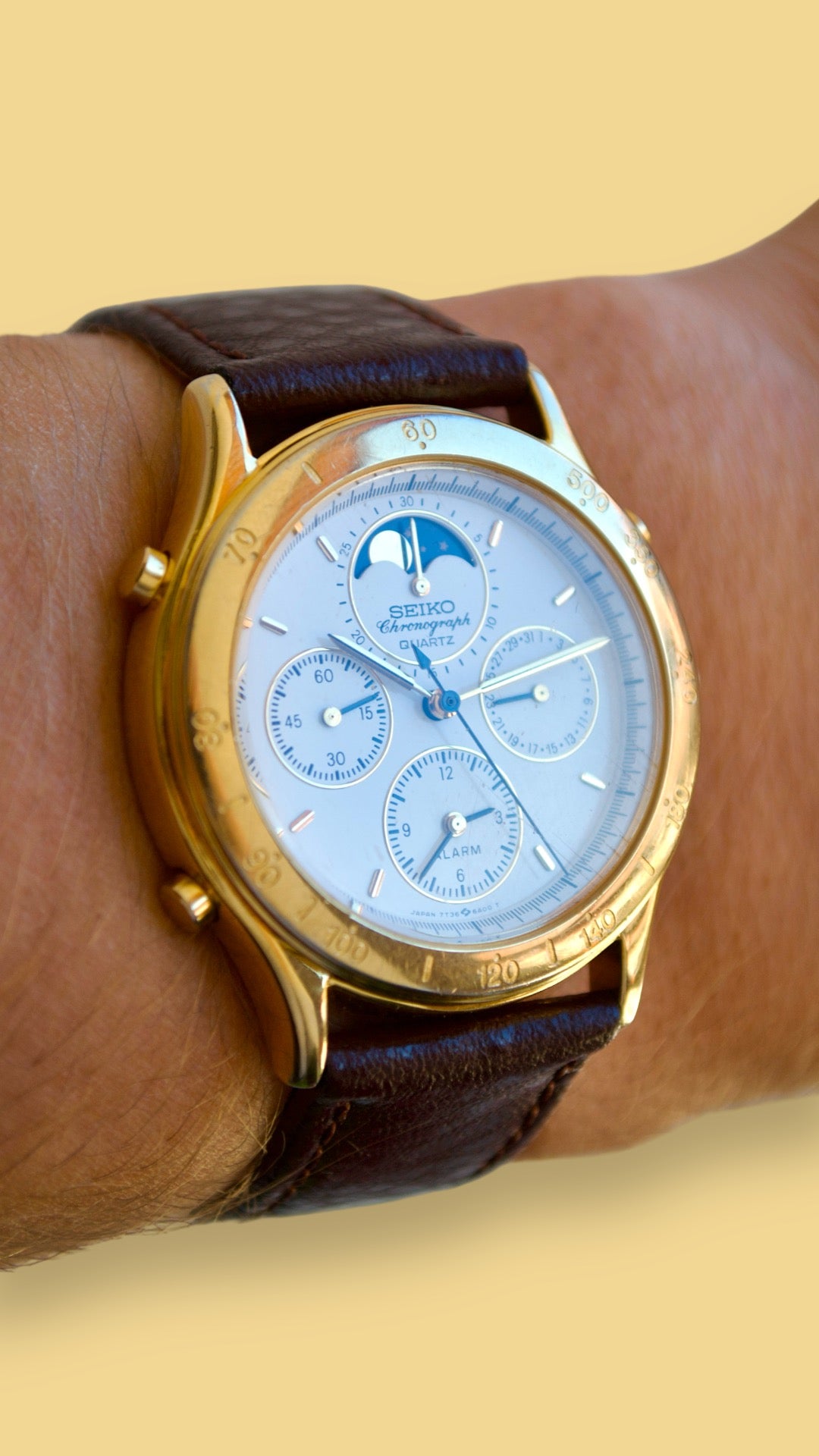 Seiko Chronographe & Alarme