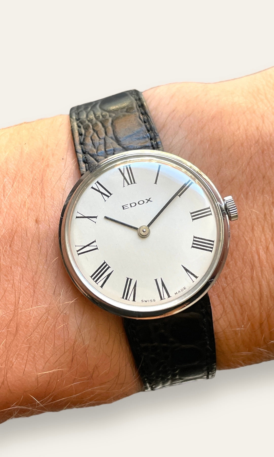 SOLD Edox Ultra Thin Seconde Vintage sold edox ultra thin seconde vintage