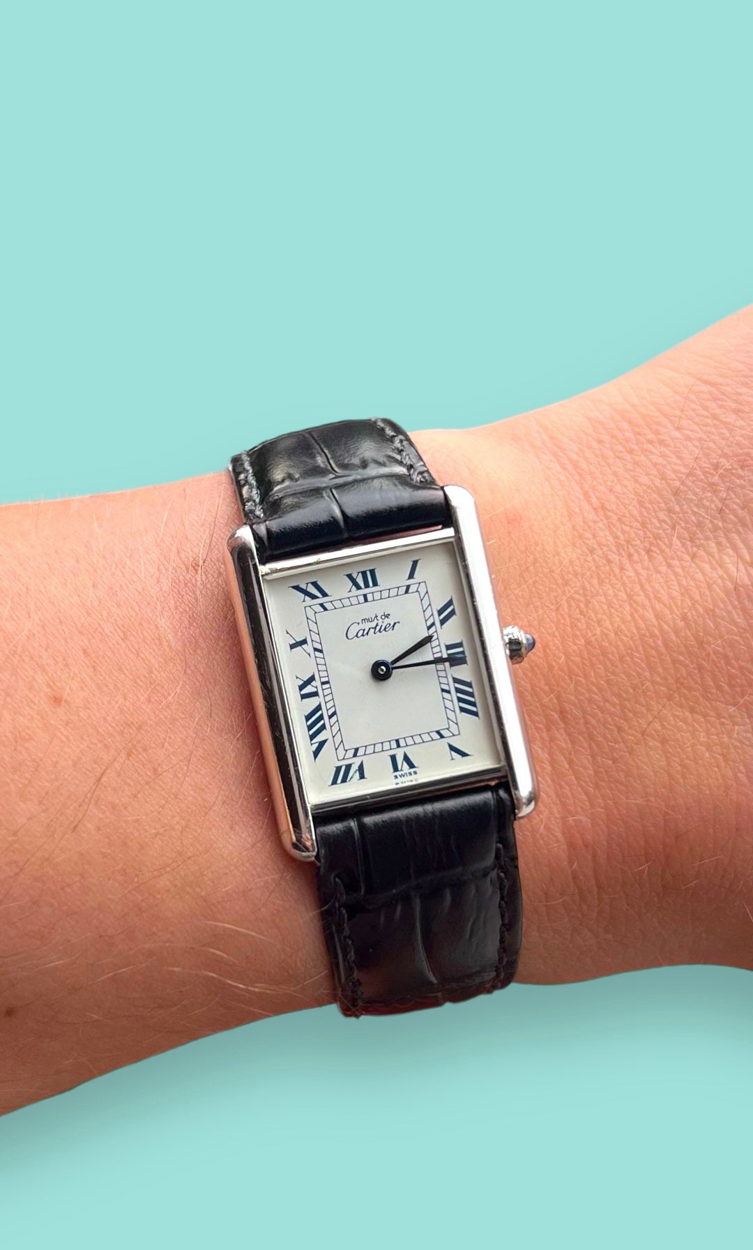 Cartier Must Tank Silver