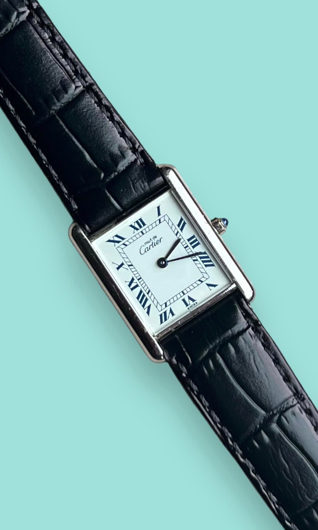 (SOLD OUT) Cartier must Tank Silver