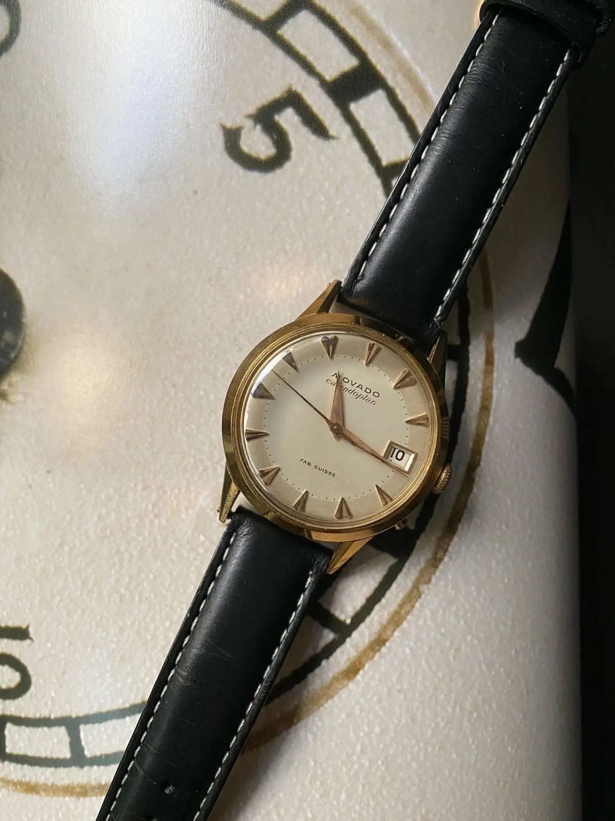 Movado Calendoplan Seconde Vintage