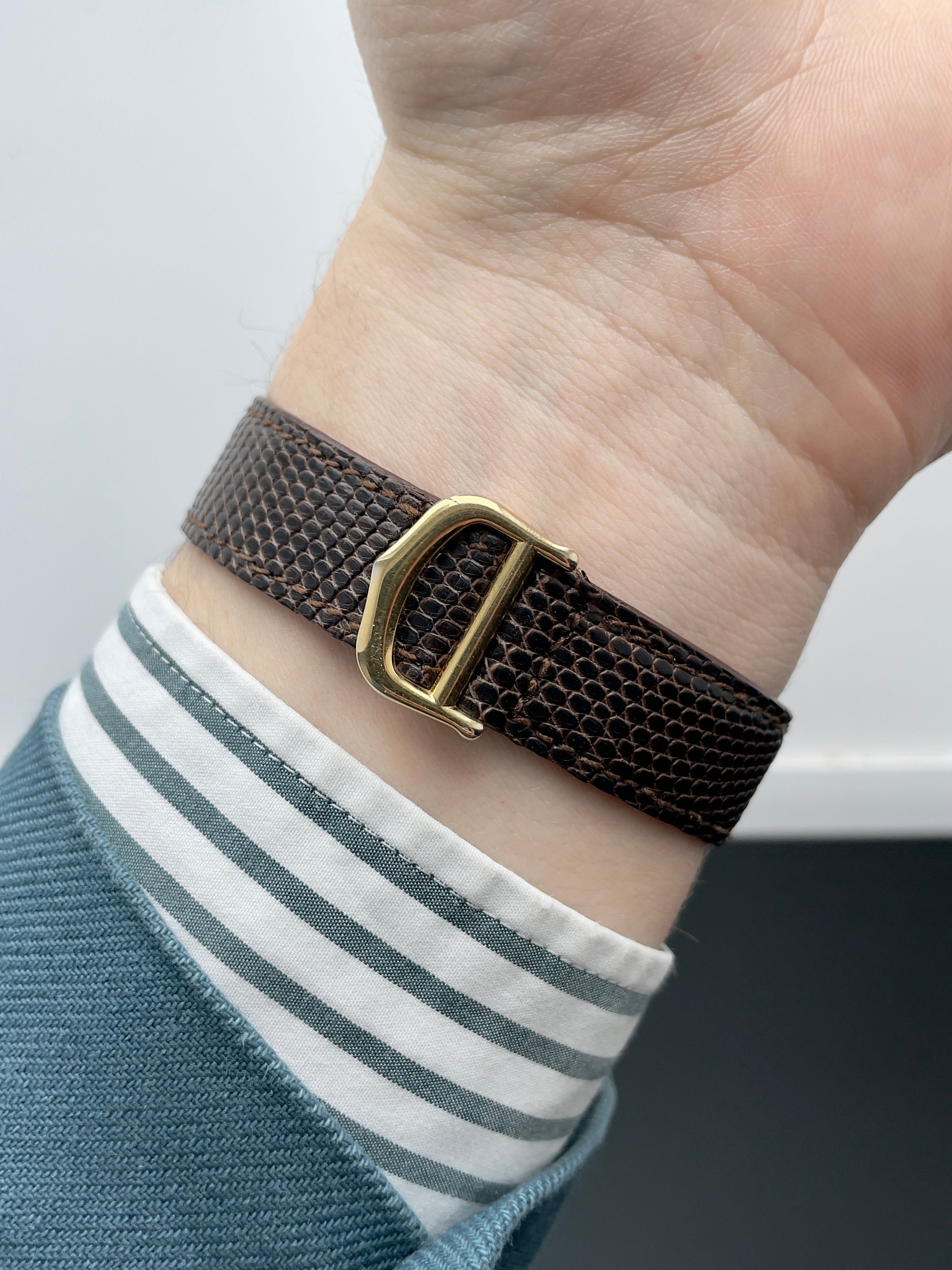 (SOLD OUT) Cartier must tank vermeil Seconde Vintage