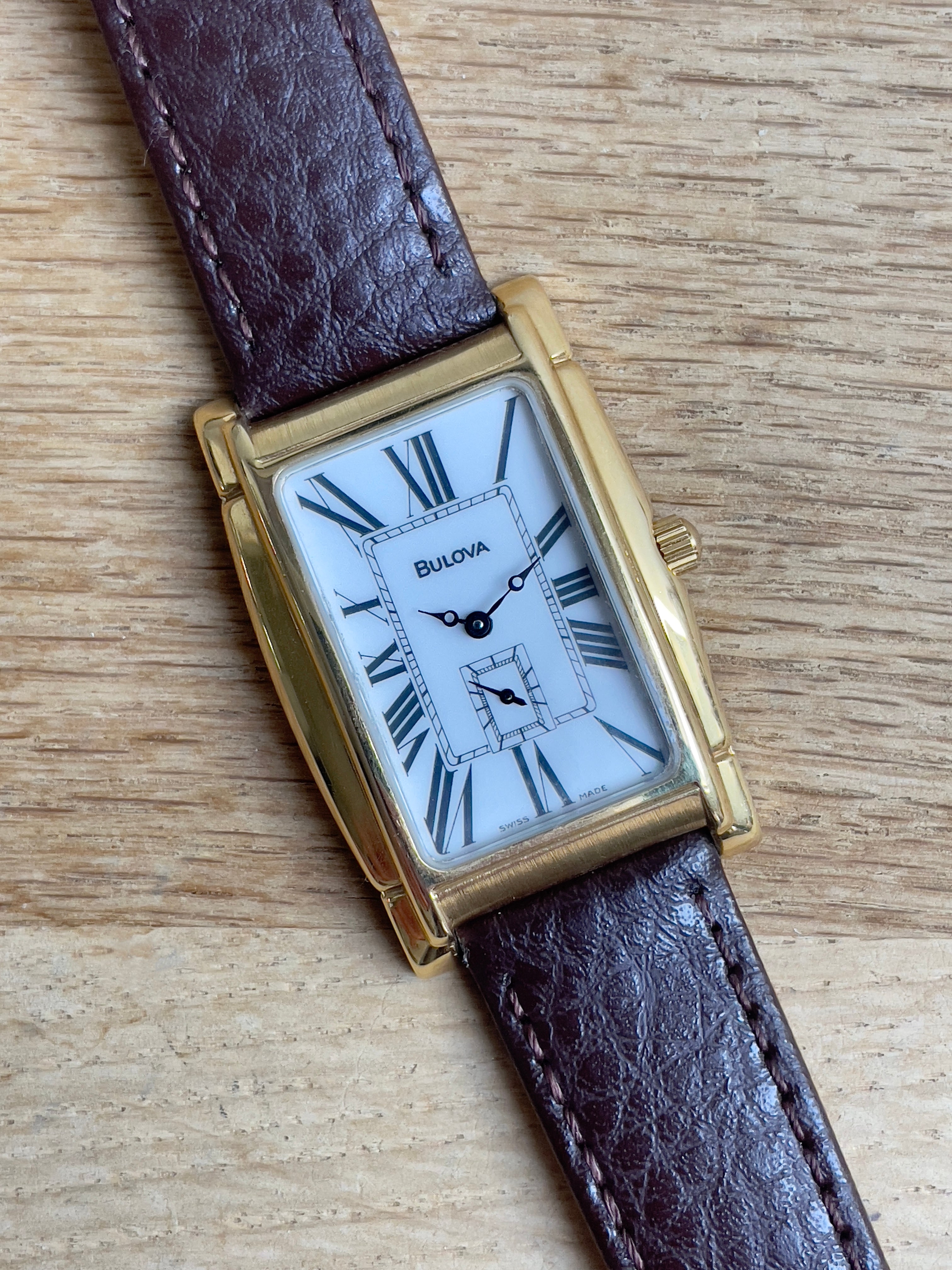 Bulova Art déco Seconde Vintage