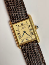 Load image into Gallery viewer, (SOLD OUT) Cartier must tank vermeil Seconde Vintage
