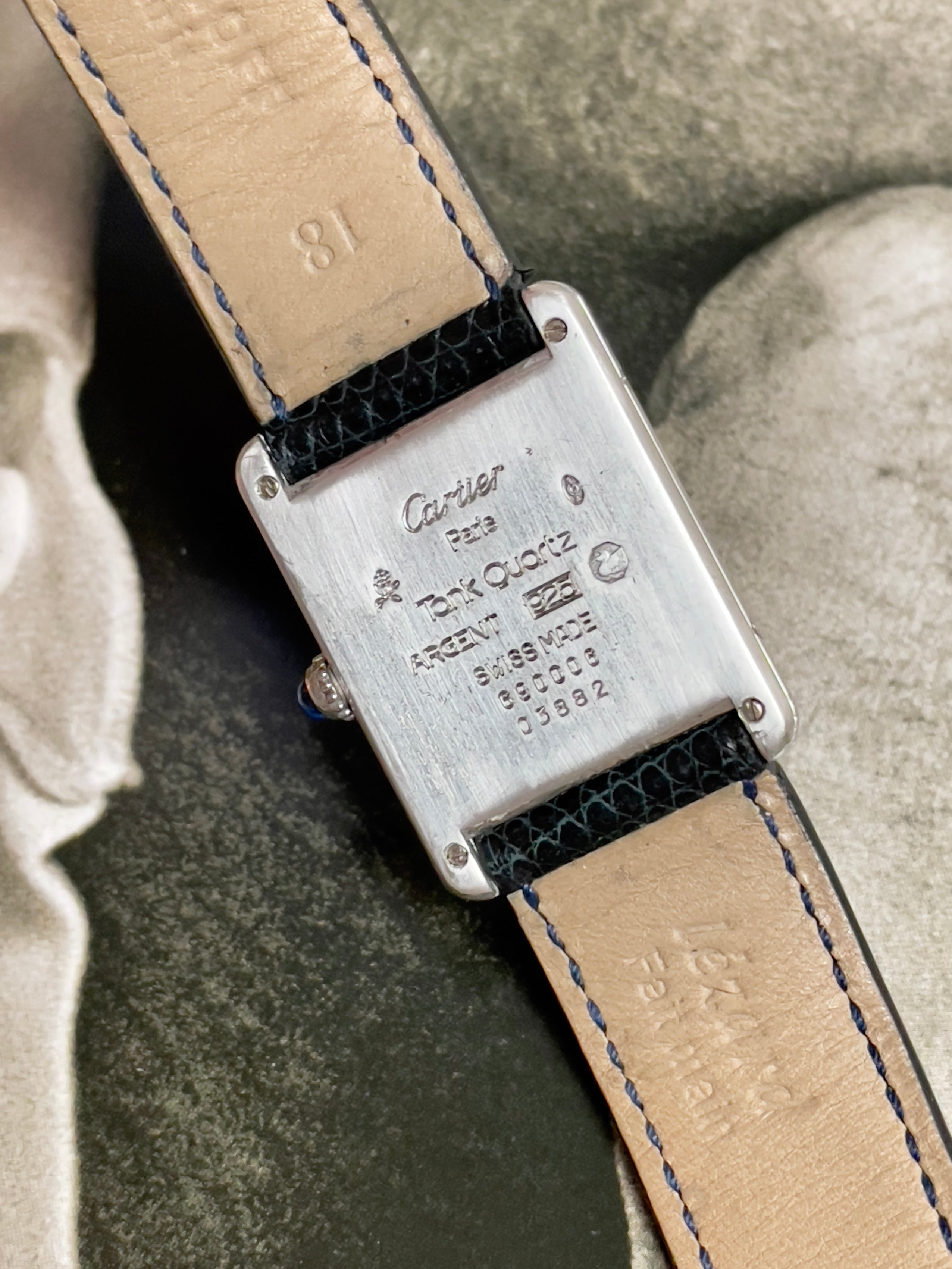 (SOLD OUT) Cartier must tank argent Seconde Vintage