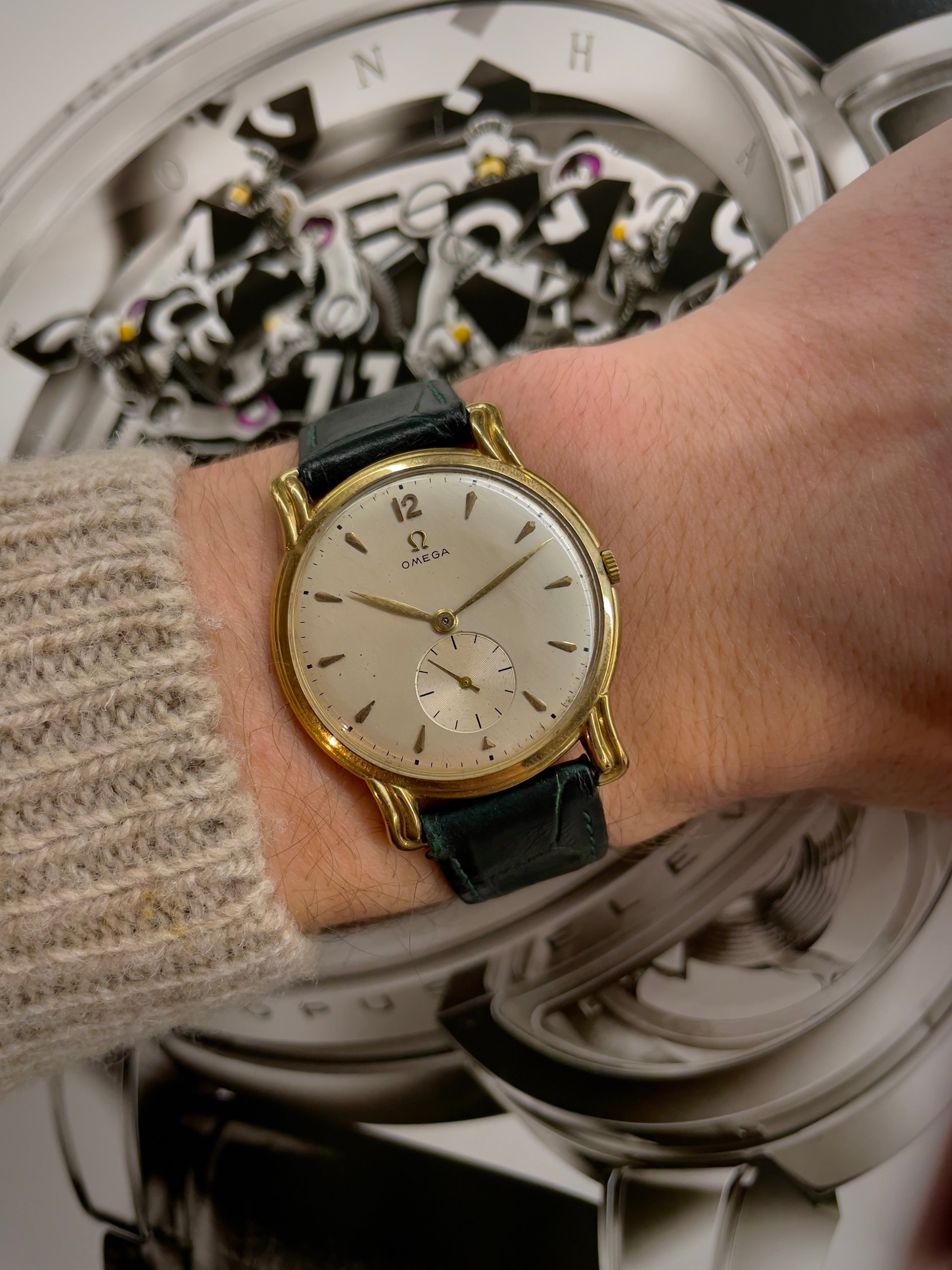 (SOLD OUT) Omega Vintage or 14K Seconde Vintage