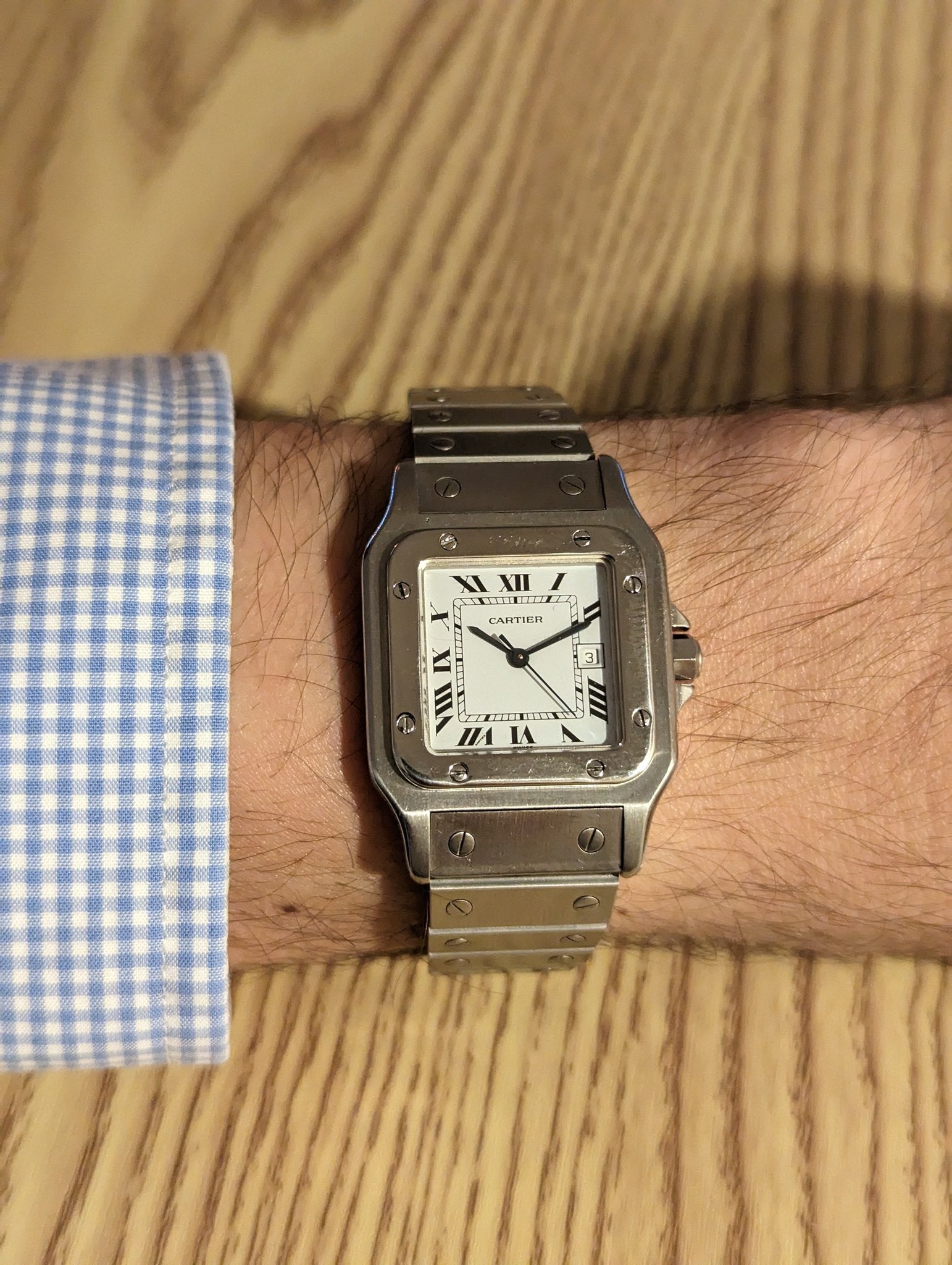 (SOLD OUT) Cartier Santos 2960 Seconde Vintage